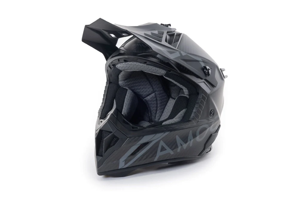 AMOQ Friction MIPS Carbon Hjälm Svart/Grå
